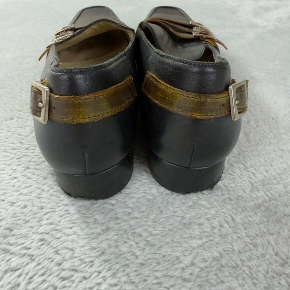 John Fluevog Black and Brown Women's Shoes Size 7 US - Picture 3 of 13